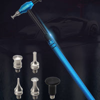 Telescopic Hammer with Tips Non-Slip Car Ding Repair Hammer Replaceable Body Sheet Metal Striking Tool DIY for Mechanics, DIYers, Garage