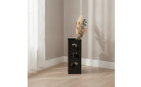 Metal Rain Gear Holder Stand Decorative Square Umbrella Stand Indoor for Entryway