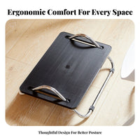 Improves Posture Under-Desk Footrest Reduces Fatigue Textured Foot surface Non-Slip Footstool Portable for Office Workers, People Working from Home, Students, Study Room, While Gaming