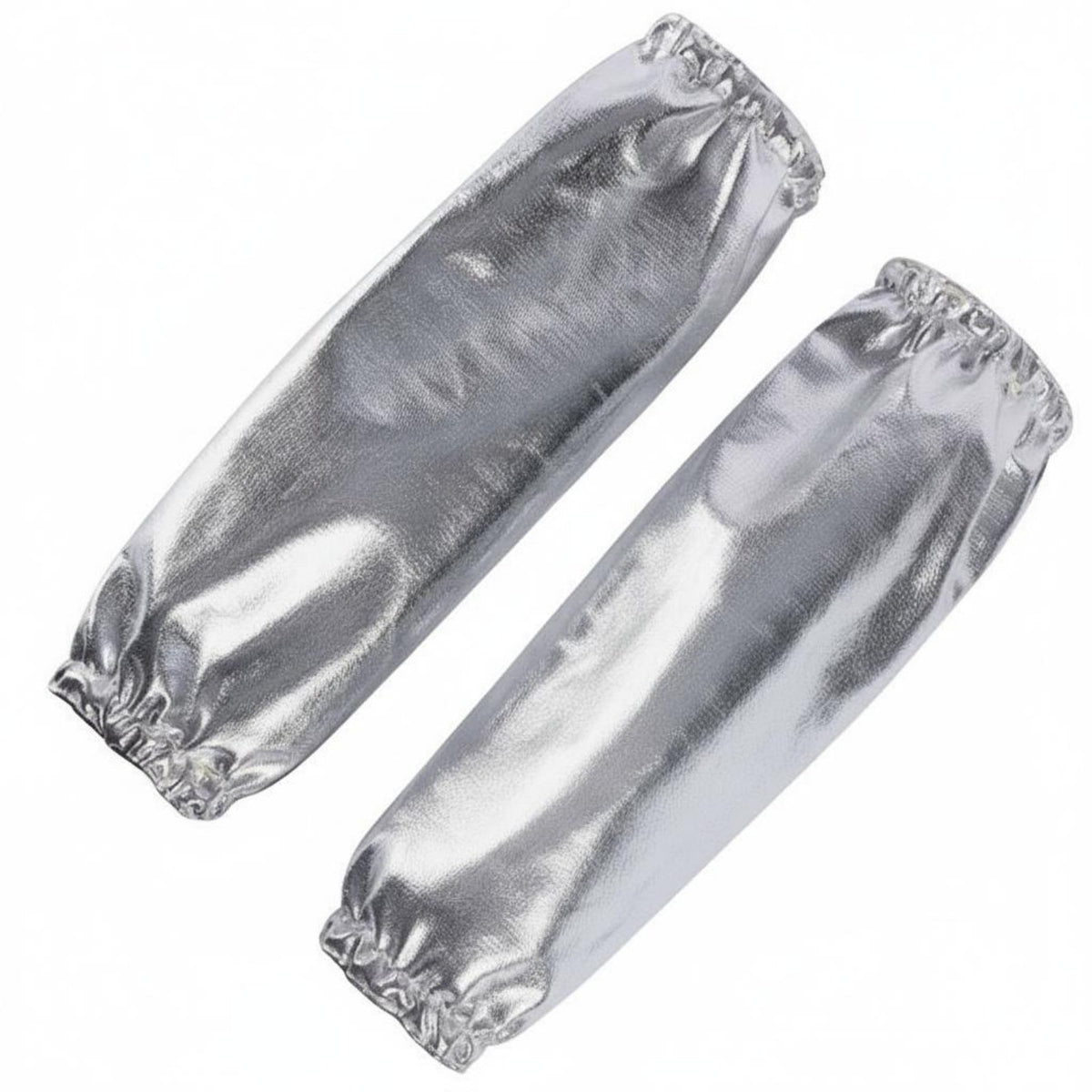 2 Pieces Flare Proof Aluminum Foil Oversleeve Fireproof Cooking Sleeve Safety Equipment for Smelters, Welders, Chefs, Smelting, Foundry, Grilling, Kitchen