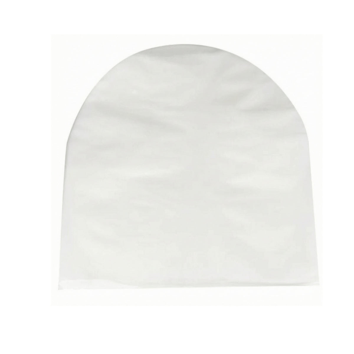 100 Pieces Translucent CD Sleeve with Rounded Top Archival CD Inner Sleeve Anti-Scratch Dust-Resistant for Media Storage
