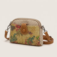 Travel Bag and Crossbody Bags for Women, Anti Theft Crossbody Bag for Women with Phone Pouch, Horizontal Small Canvas Bag, Adjustable Strap