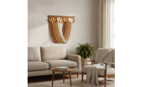 Macrame Wall Hanging Textured Macrame Wall Simple to Hang to   for Living Room, Bedroom, Studio