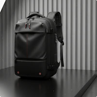 Compression Travel Backpack Large Capacity Vacuum Backpack Water-Resistant Surface Bag for Commute