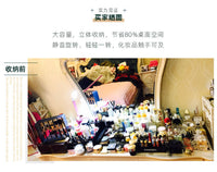 旋转化妆品收纳盒护肤品桌面梳妆台洗手台置物架高级感亚克力架子