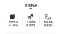 小桌子茶几客厅家用2025新款现代简约置物架子迷你可移动沙发边几