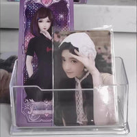 小马宝莉收纳盒闪卡展示架透明卡位自印卡卡牌分格亚克力卡片桌面