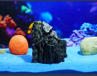 鱼缸造景装饰水族箱爬宠假山鱼虾躲避屋树脂鱼缸摆件骷髅山洞假山