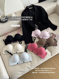 爱心字母云上细语两穿防滑文胸罩圆球bra3D立体感无痕内衣女文胸