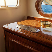 Boat Cabinet Hinge Cast Marine Hinge Polished Hardware for Boat Owners, Yacht Builders, Yachts, Cabinets