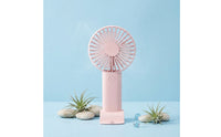 Portable Fan with Base Personal Mini Fan with Stand Rechargeable for Students