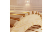 Heat Resistant Wooden Sauna Lamp Shade Anti-Glare Wooden Sauna Lampshade Long-Lasting Slatted Light Cover Prevents Overheating