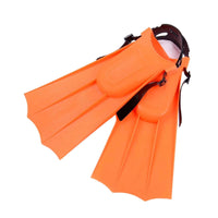 Kids Swim Fins Lightweight Adjustable Diving Fins Wear-Resistant Swim Flippers for Snorkeling