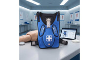 Lightweight Children's Heimlich Training Vest Portable Airway Obstruction Practice Vest Padded Healthcare Teaching Adjustable for Children, Instructional Use