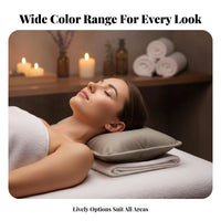 High Resilience Massage Table Headrest Pressure Resistant Beauty Bed Pillow Easy to Clean for Patients, Rehabilitation Centers, Spas, Home
