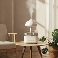 Rain Cloud Humidifier Quiet Cloud Humidifier Appliance Cool Mist for Adults, Bedroom, Living Room
