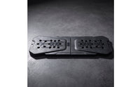 Chest Press Board with Resistance Bands Non-Slip Foldable Push Exercise Board Compact Fitness Equipment for Travel