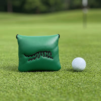 Square Mallet Putter Headcover Shielding Square Putter Cover Golf Club Headcover Soft Long-Lasting for Golfers