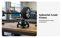 Tire Balancer Clamp Secure Clamping Holeless Tire Adapter High-Quality Steel Wheel Balancer Adapter for Mechanics, Auto Repair Shops