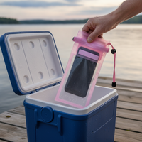 Waterproof Phone Pouch with Touchscreen Access for Swimming, Diving, and Outdoor Activities