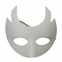 Blank Paper Pulp Mask Lightweight Costume Accessory Comfortable Fit for Artists