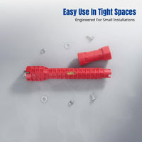 Sink Wrench, Multifunctional Plumbing Tool for Bathroom Faucet and Pipe Repair, 8-in-1 & 5-in-1 Options