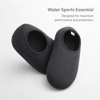 Water Shoes Quick Dry Anti-Slip Nylon, Dive Socks for Swimming Beach Kayaking, Snorkel Socks Barefoot Feel for Adults