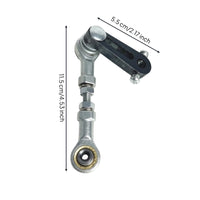 Slotted Linkage with Spherical Joint Joints Threaded Reciprocating Linkage Adjustable Hardware for Hobbyists