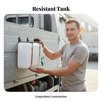 Vehicle Mounted Hand Wash Station Easy Installation Side Mount Water Container Vehicle Water Storage Container Adjustable