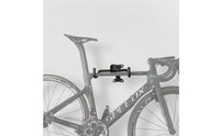 Wall-Mounted Bike Rack Matte Black Cycle Display Rack Wall-Mounted Bike Hanger Two-Hook Fixed for Indoor