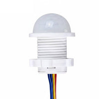 Small Size Human Body Sensor Switch Automatic Control PIR Sensor Switch High Sensitivity Lighting Accessory Time Delay for Ceiling Light, Corridor, Outdoor