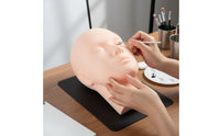 Teaching Use Massage Practice Head Multiple Uses Makeup Practice Head Easy to Clean Cosmetology Tool Long-Lasting for Beauty School, Training Class, Salon