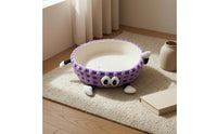 Bowl-Shaped Cotton Rope Cat Bed Playful Woven Cat Bed Breathable
