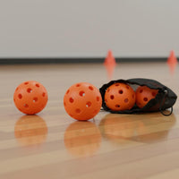 Consistent Rebound Outdoor Pickleball Stable Flight Indoor Pickleball Long-Lasting Holey Practice Ball Lightweight for Athletes, Beginners, Students, Training, Competition