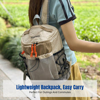 Outdoor Lightweight Backpack, Japanese Multicolor Travel Daypack, Unisex Student School Bag, Portable