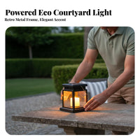 LED Regal Lantern Dusk to Dawn Solar Candle Lantern Automatic activation/Off Hanging Landscape Luminaire for Patio Decorators, Homeowners, Balcony