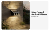 Solar Wall Light up down Solar Light Waterproof Dusk to Nightfall Wall Sconce for Homeowners, DIY Enthusiasts, Patio, Backyard, Porch