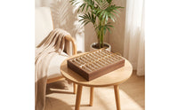 Bracelet Display Tray Walnut-Finish Bracelet Holder Padded for Dressing Table