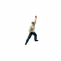 1:64 Miniature Scale Figure Dynamic Pose 1:64 Scale Person Figure Miniature Scene Person Additively Manufactured
