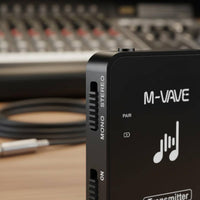 Pairing Wireless Earbud Monitor Volume Control Earbud Monitor Transmitter Receiver Stereo and Mono Switching Wireless IEM System LED Display for Musicians, Performers, Guitar Players, Stage, Rehearsal, Recording Studio