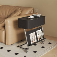 Modern design Multi-Tier Rolling Cart Space-Saving Multi-Tier Rolling Trolley Movable with casters Side Table Multifunctional for Apartment Dwellers, Office Workers, Living Room, Narrow Spaces, Bedroom, Bathroom