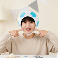 Soccer Ball Hat Soft Head Cover Eye-Catching for Cosplayers