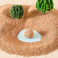 Bird Droppings Liner and Cage Sand Walnut Corn Husk Mix, Absorbent Tray Bedding for Parrot Nesting, Includes Stainless Ladle Kit