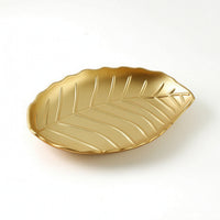 Fruit Tray Gold Decorative Tray Embossed for Coffee Table