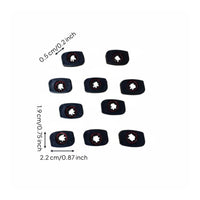 10 Pieces Drum Tension Rod Retainer Easy Installation Drum Tuning Lock Musical Instrument Accessory for Drummers