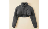 Shoulder Warmer Breathable Cropped Upper Upper Garment Long Sleeves Cold Weather Clothing