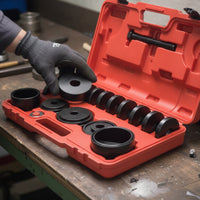 Wheel Hub and Bearing Press Set Heavy Duty Bearing Remover Tool Kit Universal Wheel Hub Remover for Garage