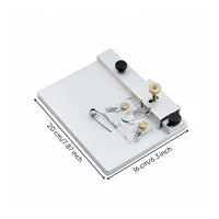 Edge Width Milling Tool Aluminum Alloy Body Luthier Binding Trimming Tool Guitar Edge Banding Trimmer for Workshop