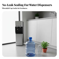 Easy to Carry 5 Gallon Water Jug Food-Grade Material 5 Gallon Water Bottle Safe for Office, Camping, Outdoor