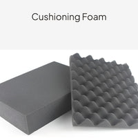 Mini Aluminum Tool Box Portable Storage Case with Foam